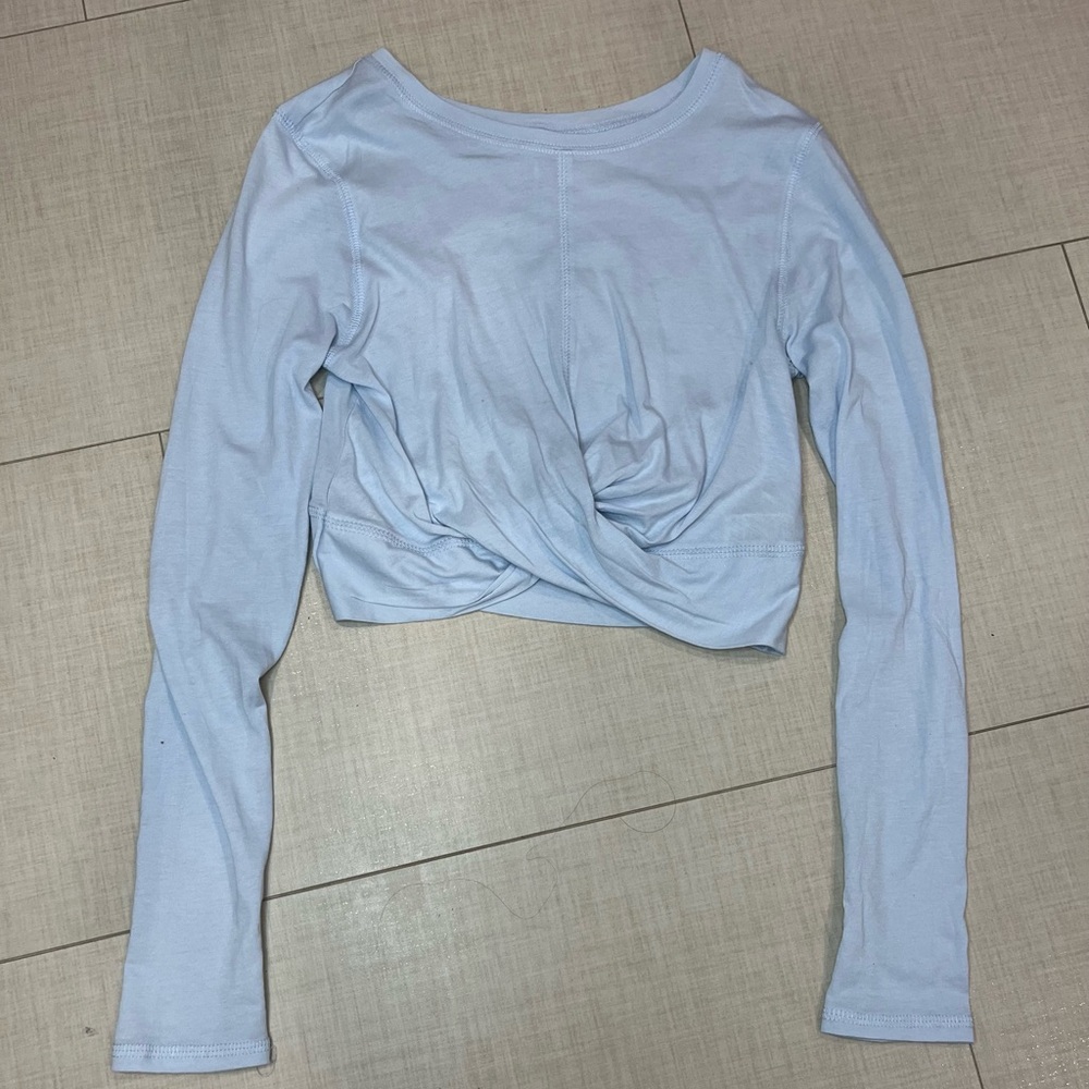 Crop top long sleeve